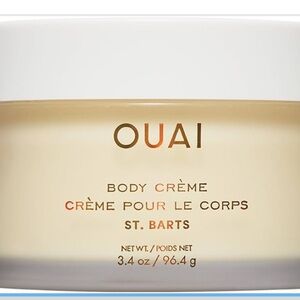 OUAI St. Barts Body Crème — Cream and Gold Lettering